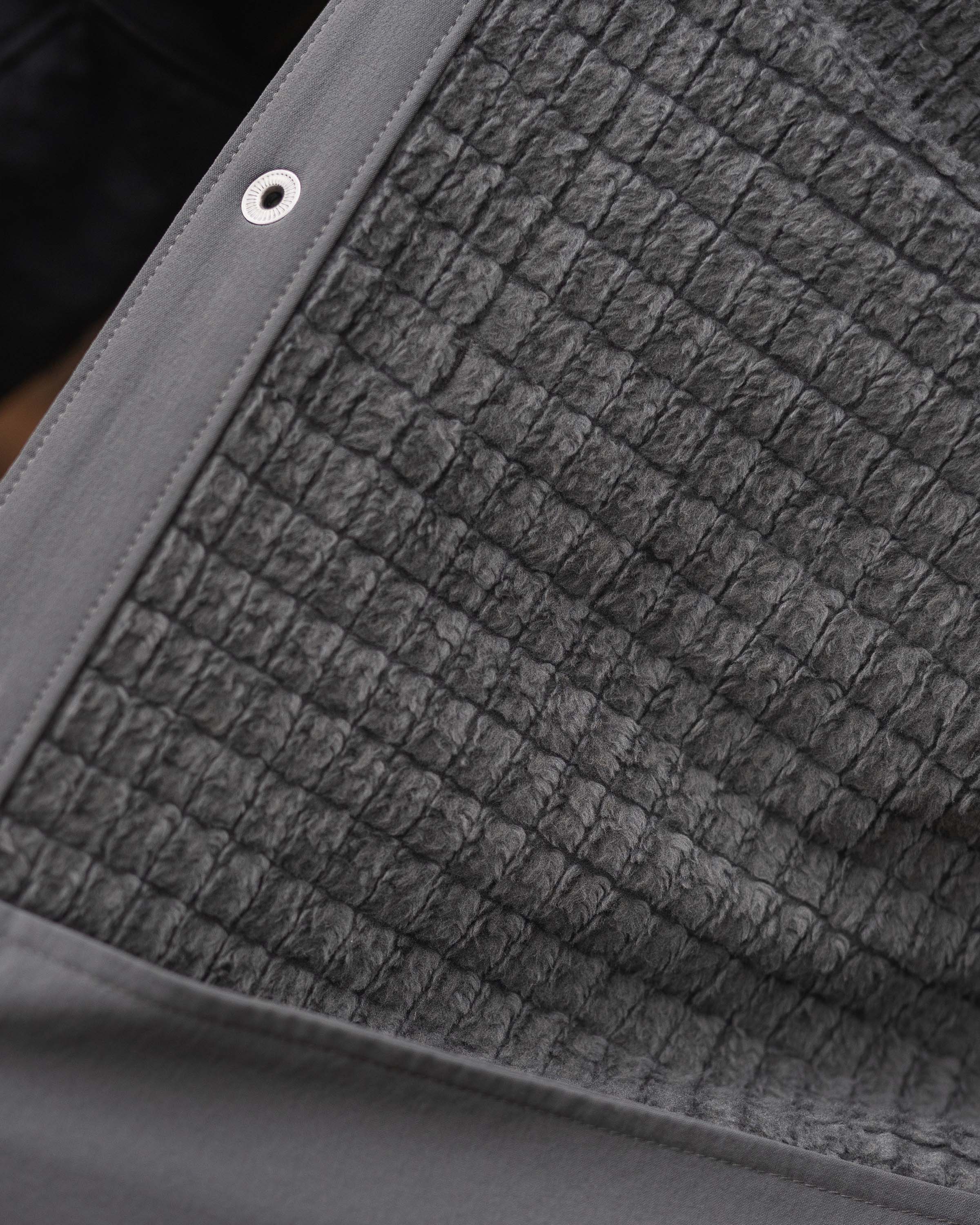 Blockfield Fleece Shirt Jacket | Gunmetal - Image 10