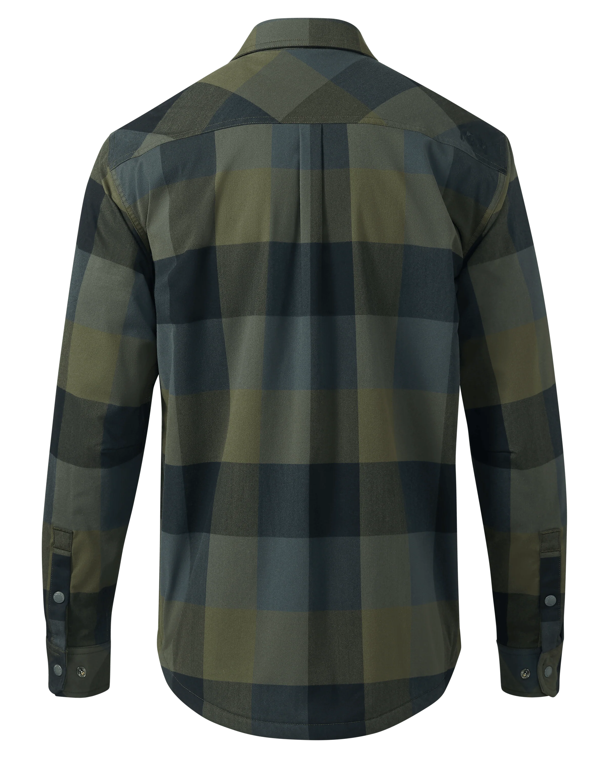 Field Flannel Fleece Shirt Jacket | Verde Plaid - Image 3