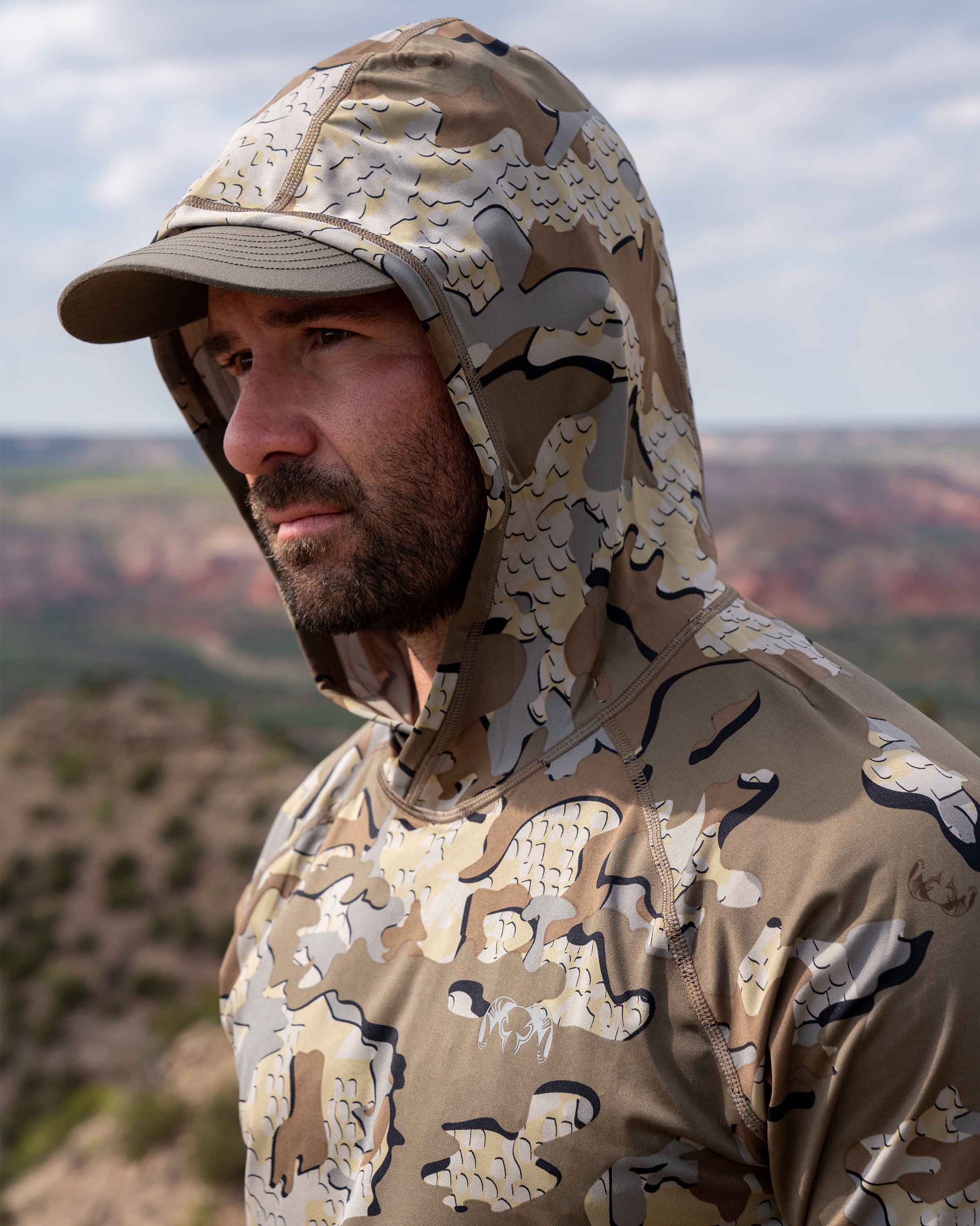 Gila LS Hoodie | Khaki - Image 6