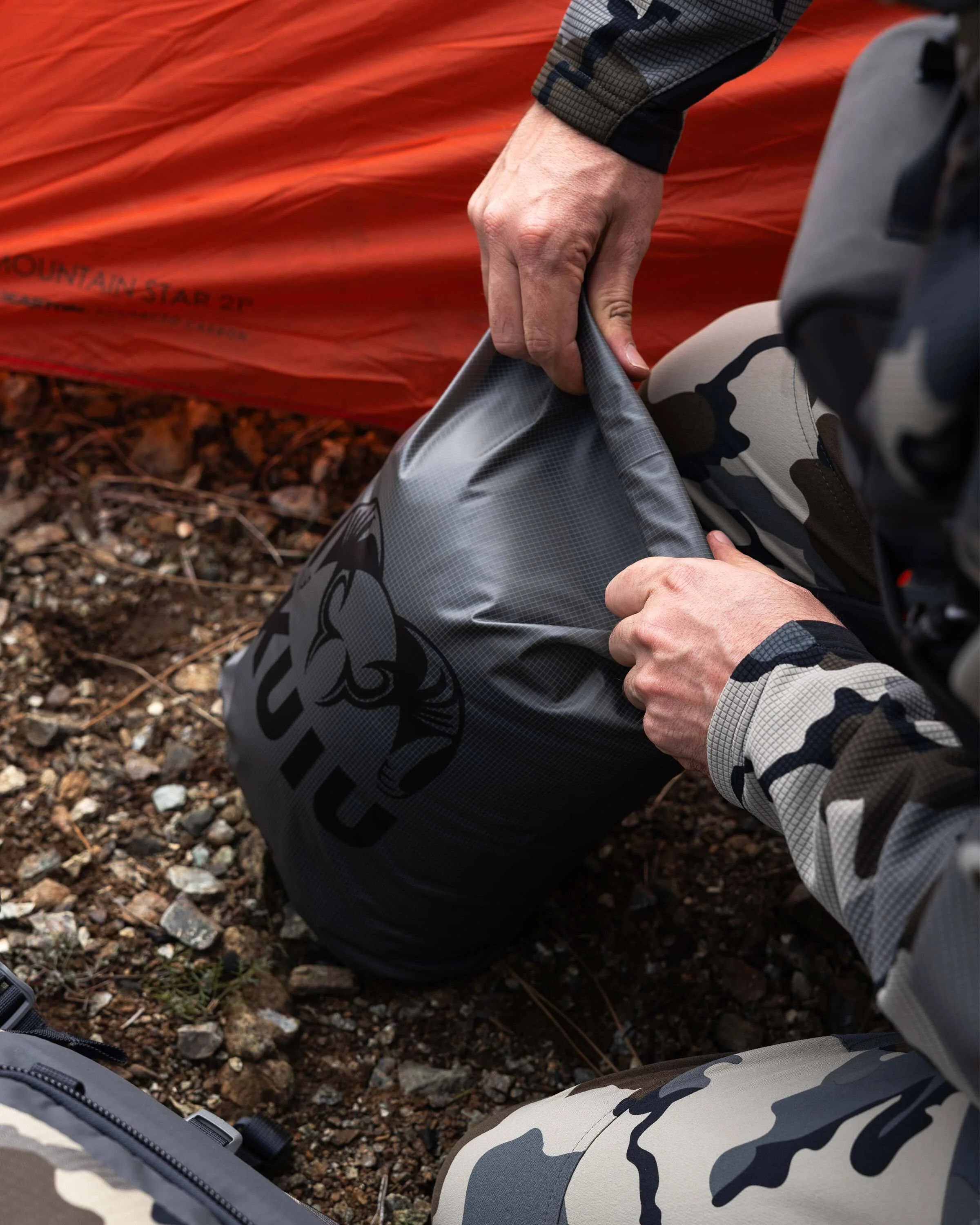HD Roll Top Dry Bags | Blaze Orange - Image 4