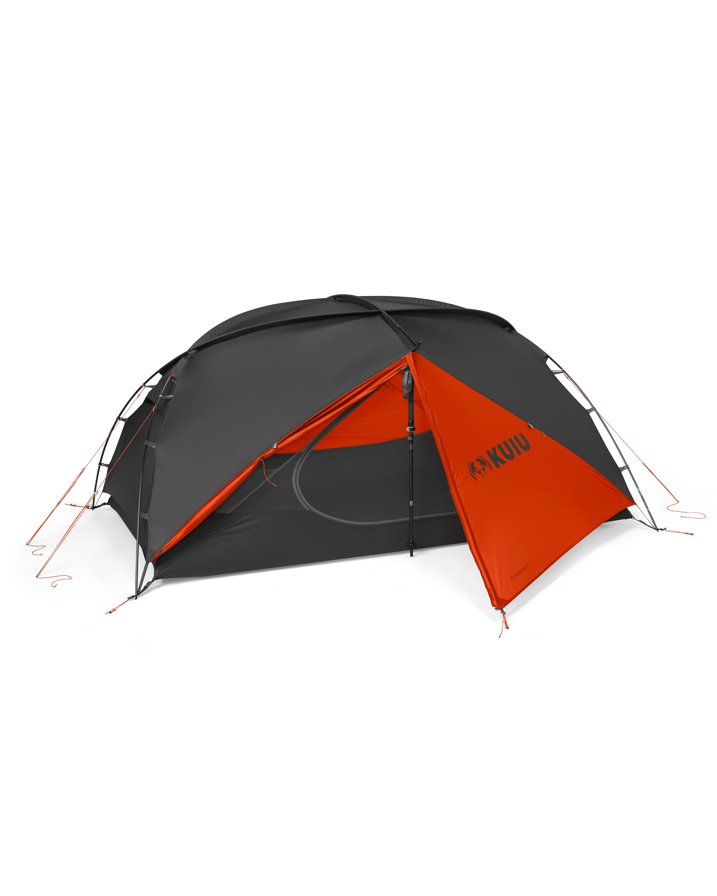 Mountain Star 2 Person Tent | Gunmetal-Orange - Image 3