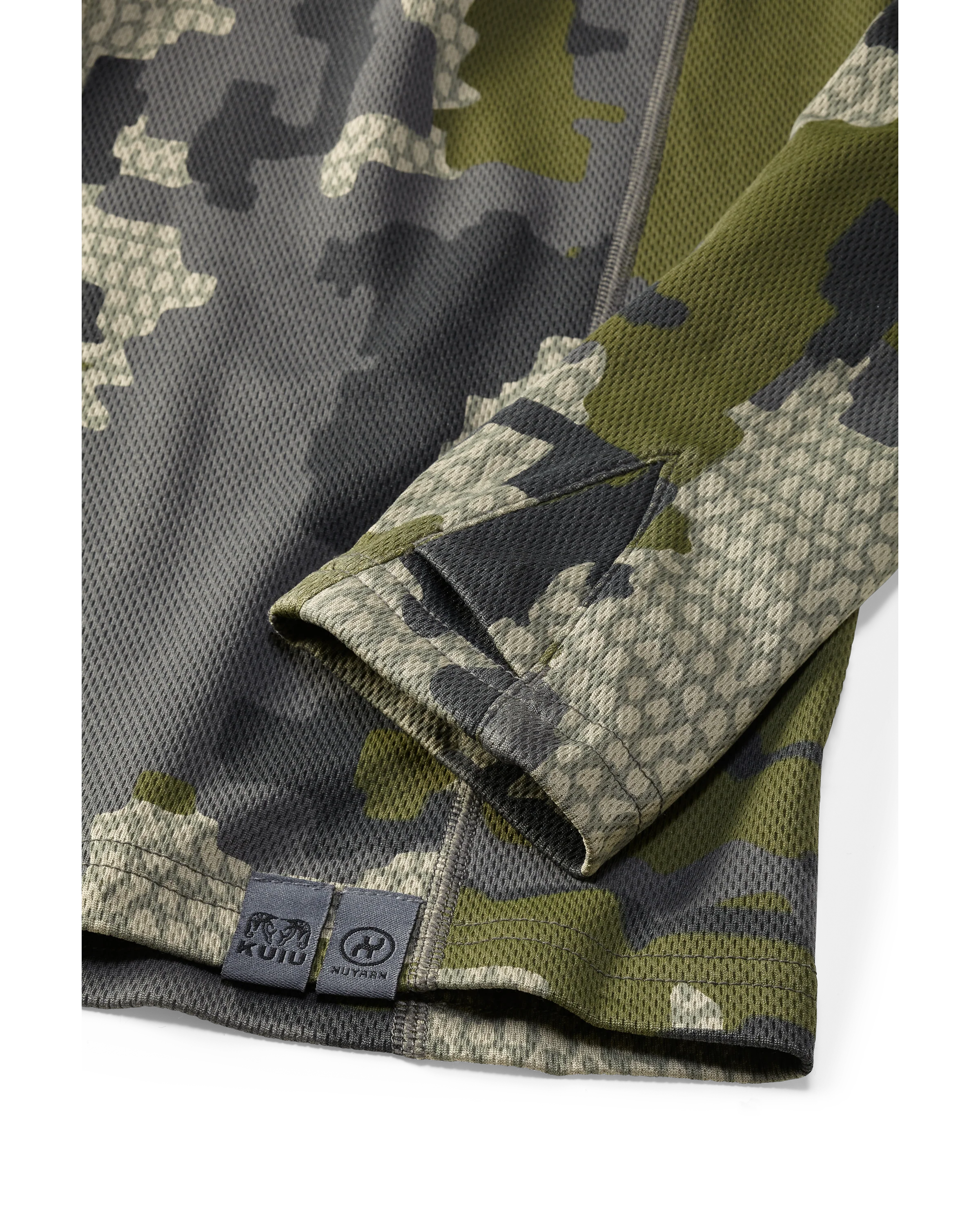 PRO Merino 200 Zip-T Hoodie | Verde - Image 3