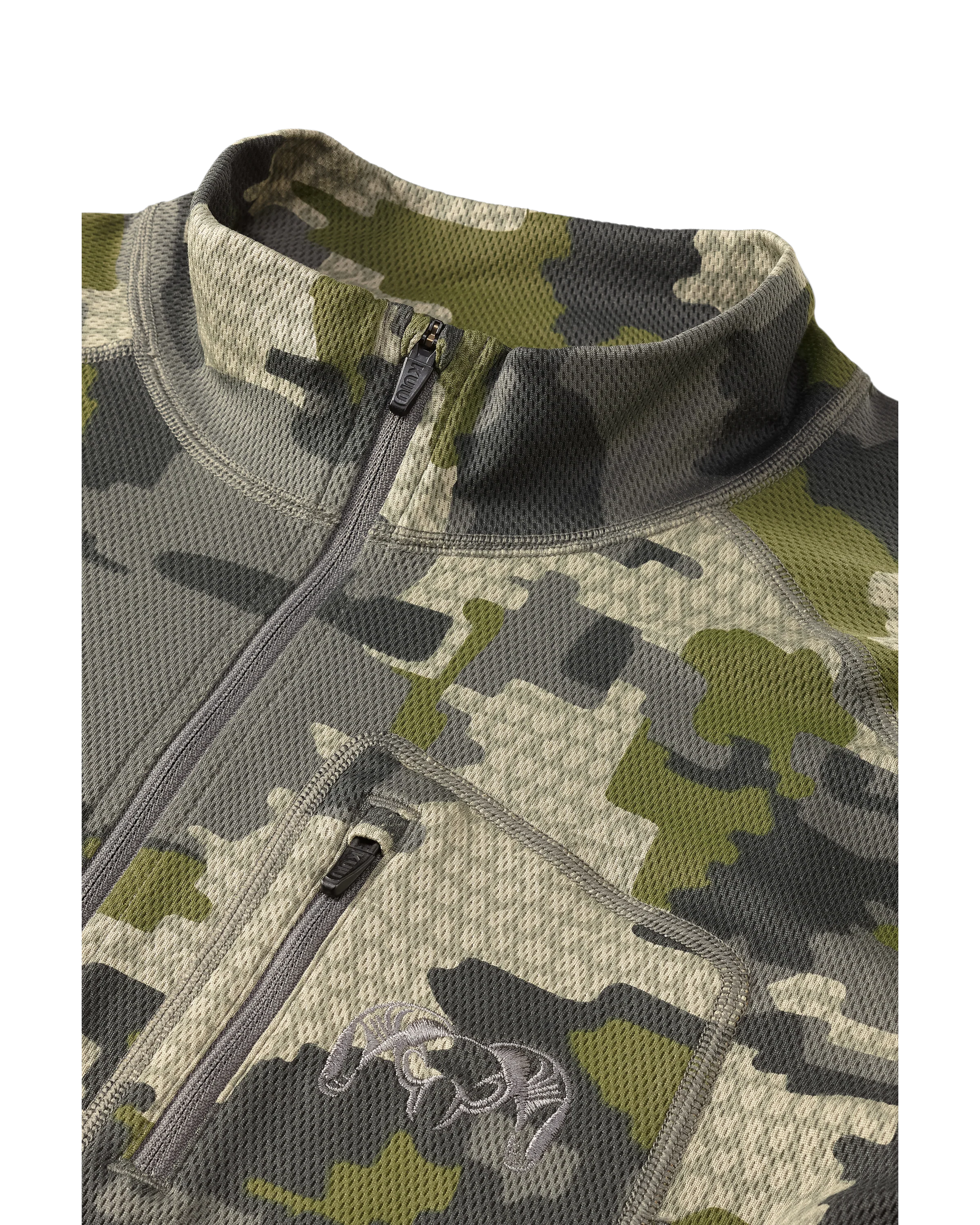 PRO Merino 200 Zip-T | Verde - Image 3