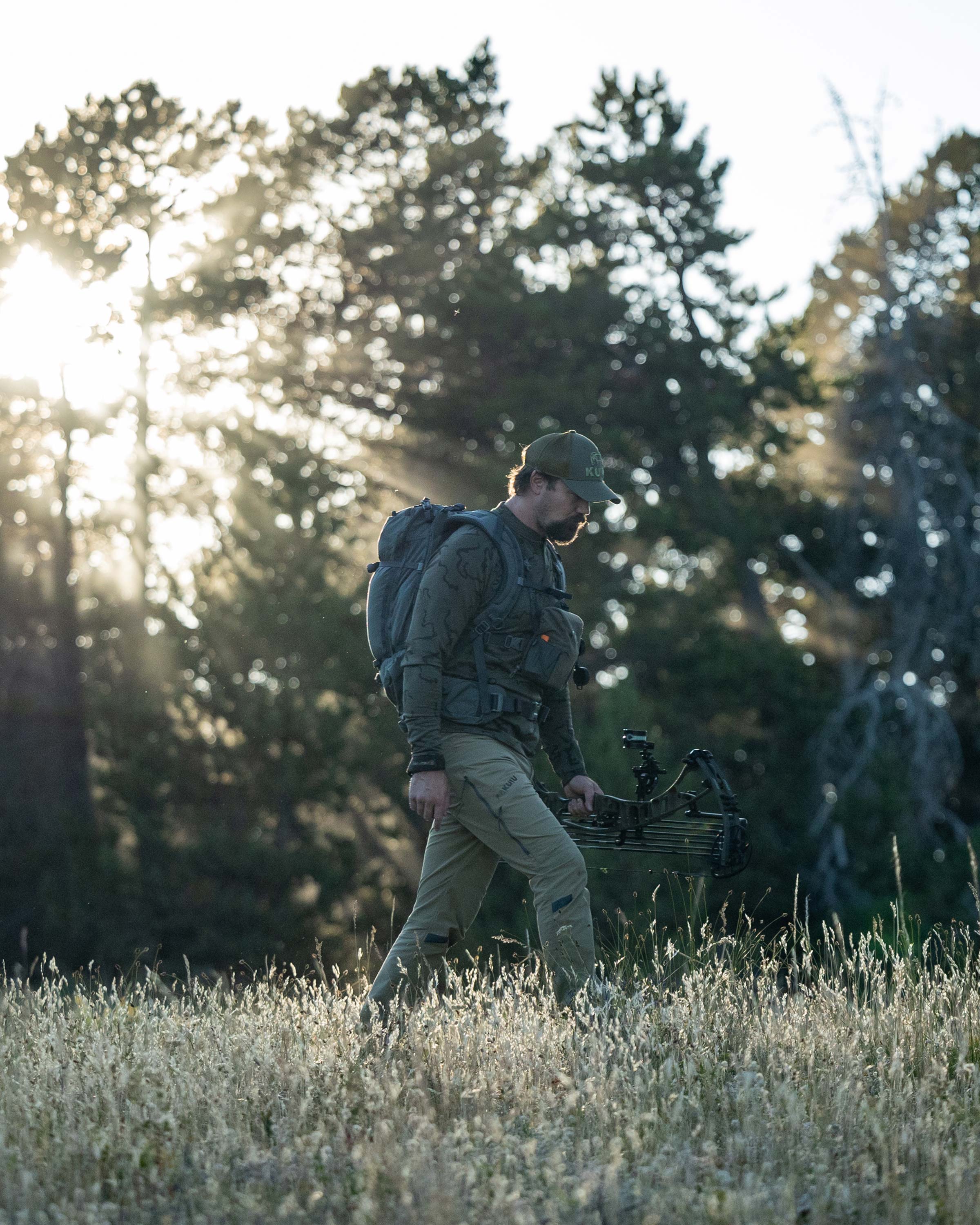 Ridgepoint Fleece Henley | Black Tonal - Image 4