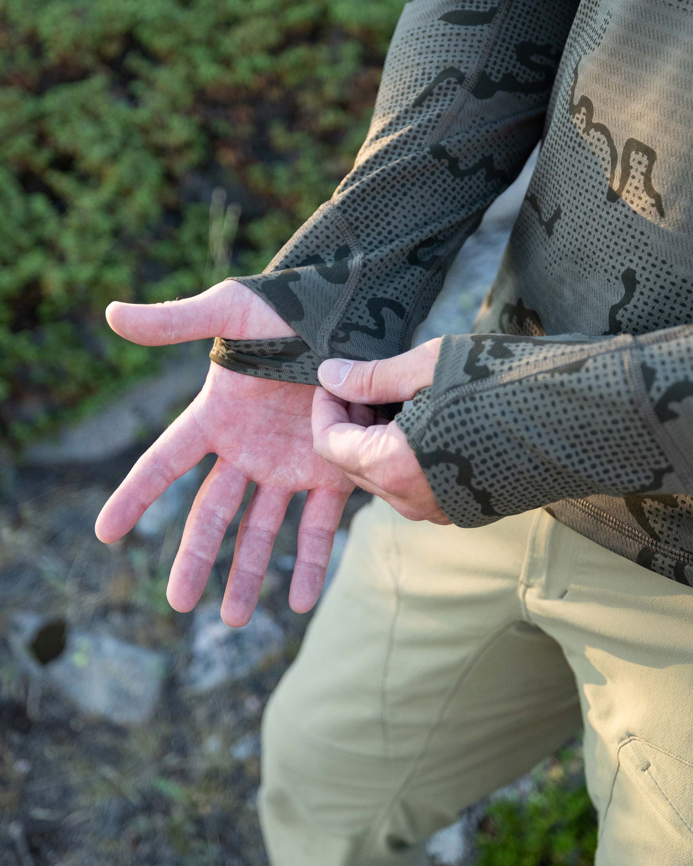 Ridgepoint Fleece Henley | Black Tonal - Image 9