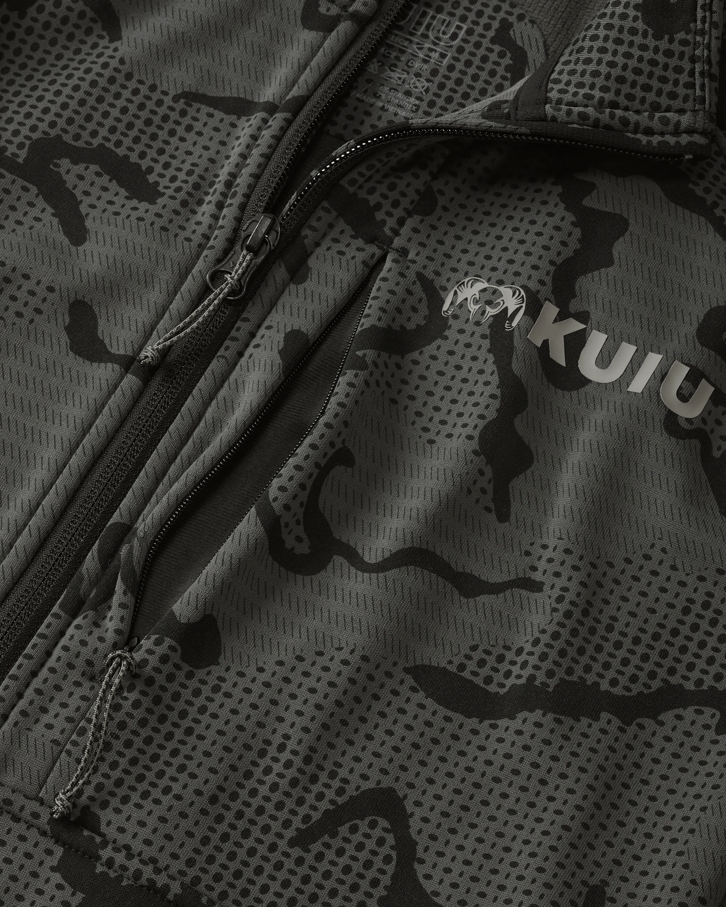 Ridgepoint Fleece Zip-T | Black Tonal - Image 3