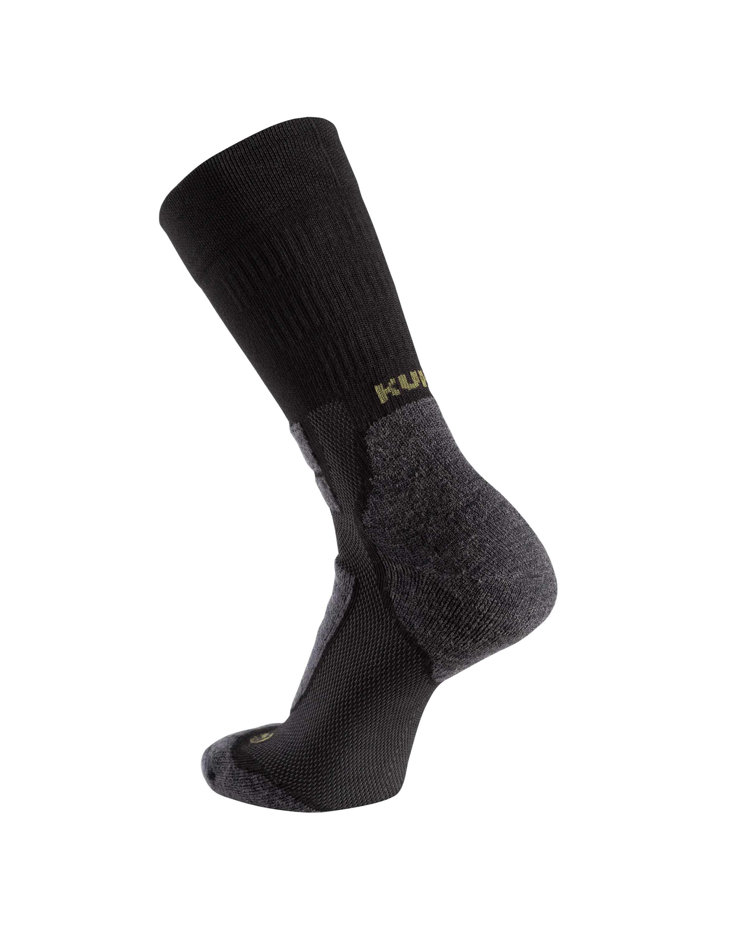 StrongWool Hybrid Crew Sock | Grey Green - Image 4
