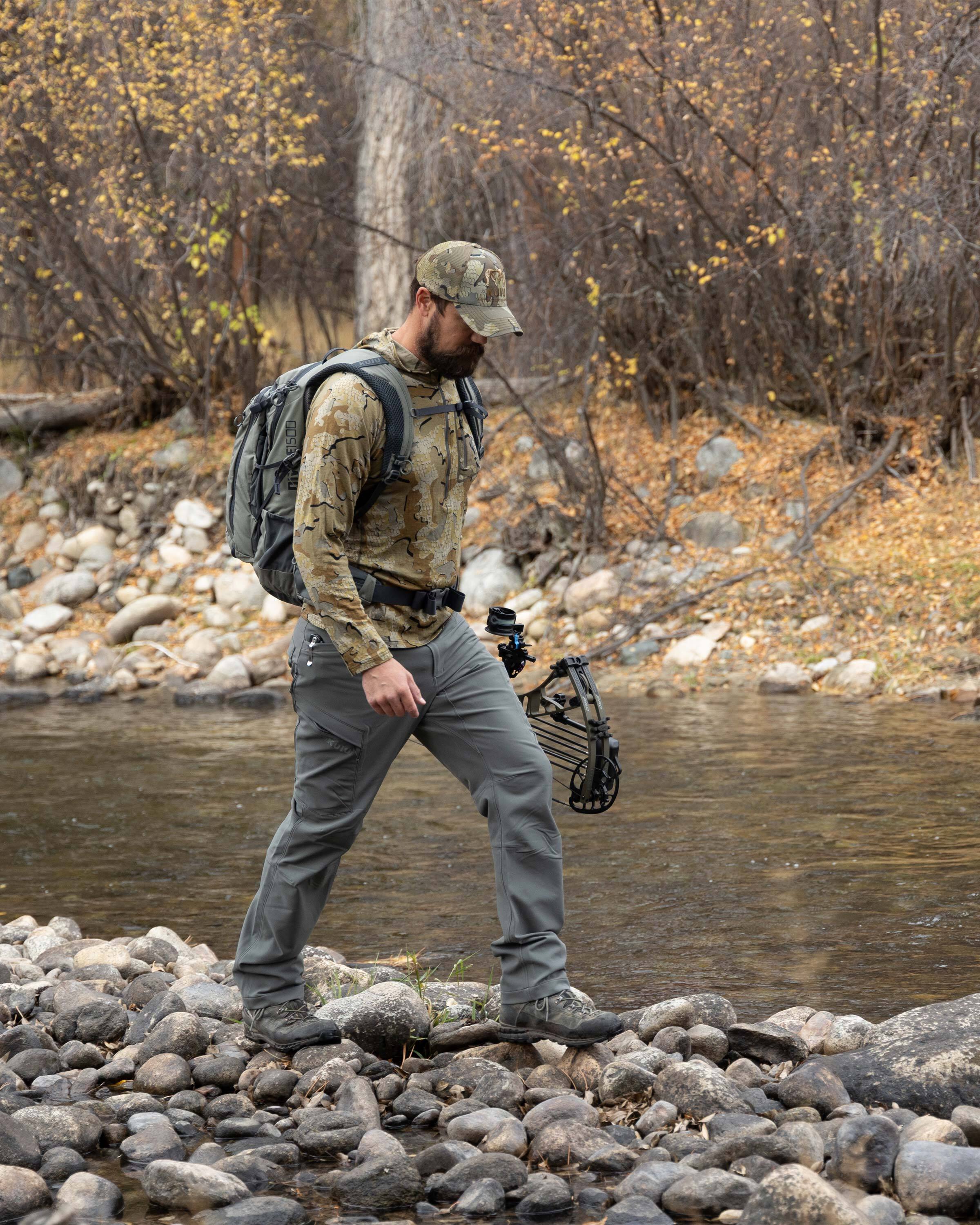 ULTRA Merino 145 Zip-T Hunting Hoodie | Ash - Image 3