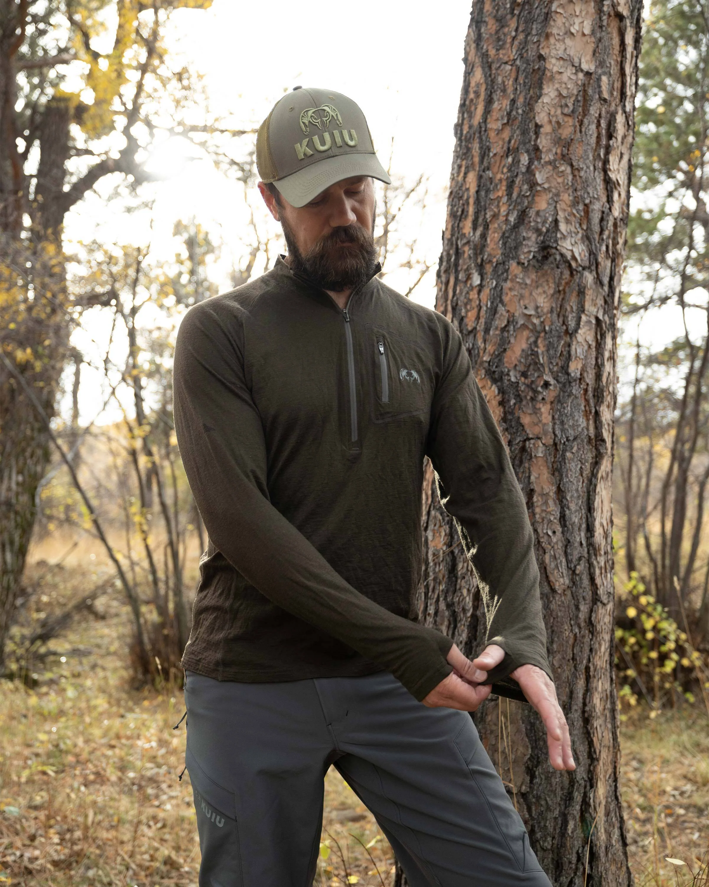 ULTRA Merino 145 Zip-T Hunting Shirt | Valo - Image 4