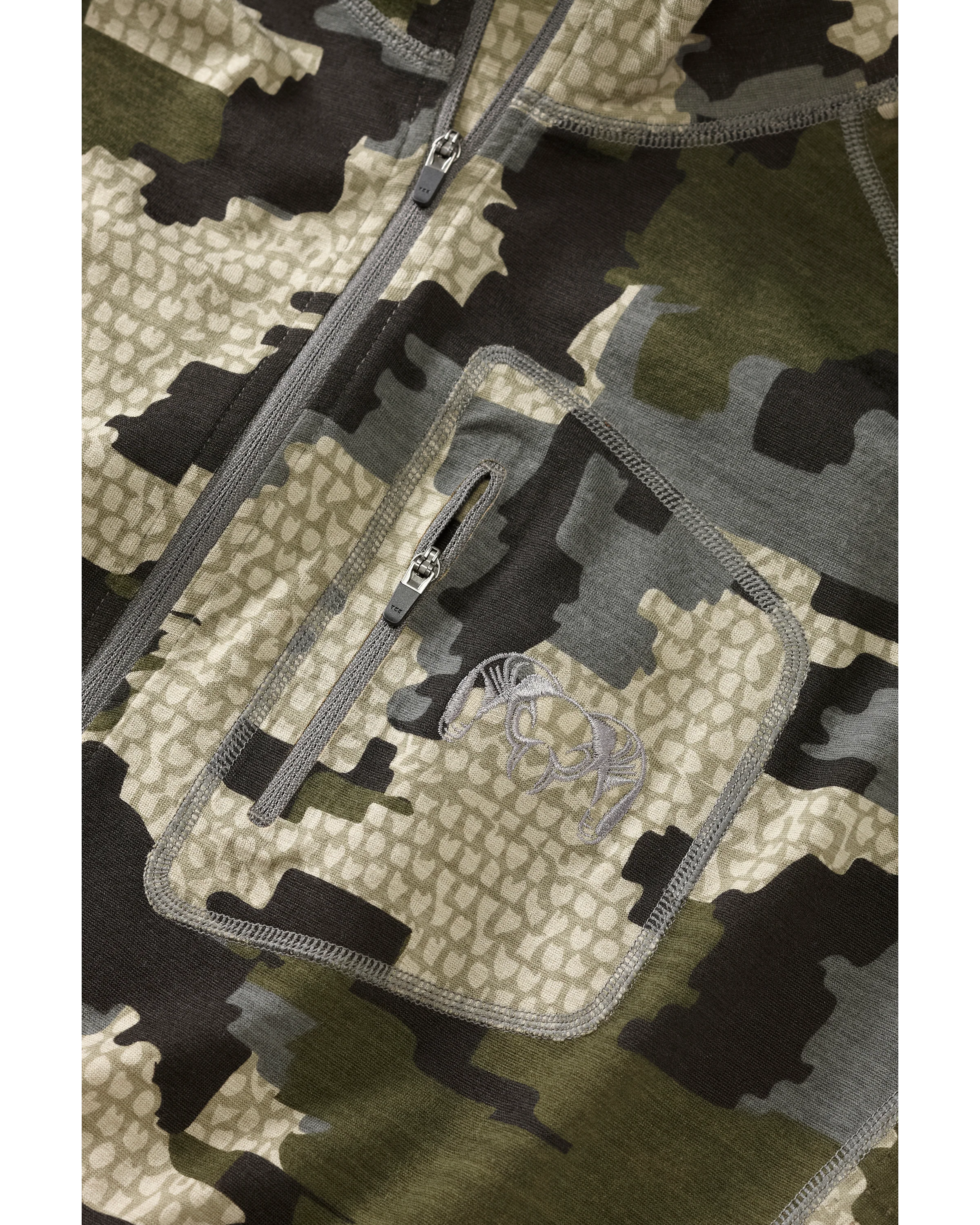 ULTRA Merino 145 Zip-T Hunting Shirt | Verde - Image 3